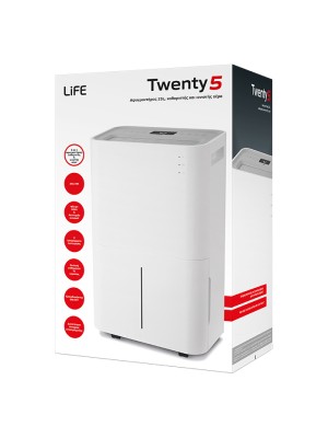 Life 221-0361 Αφυγραντήρας με Ιονιστή 25lt Life 221-0361 Αφυγραντήρας με Ιονιστή 25lt