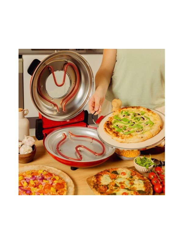  Cecotec Fun Pizza & Co Mamma Mia Παρασκευαστής Πίτσας 1200W Κόκκινος 