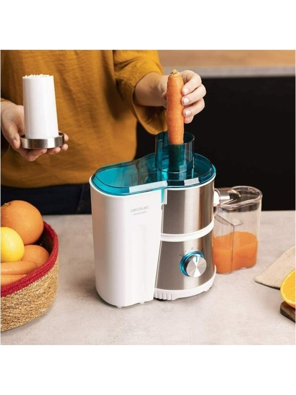  Cecotec Juice & Fresh 400 Titan Αποχυμωτής 400W Ασημί 04154