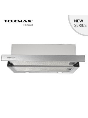 Απορροφητήρας Κουζίνας Συρόμενος 60cm Telemax TH0460 Inox Απορροφητήρας Κουζίνας Συρόμενος 60cm Telemax TH0460 Inox