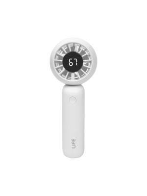 ΑΝΕΜ.LIFE LA FUN FAN WHITE RECHAREABLE HAND FAN TYPE-C 221-0514