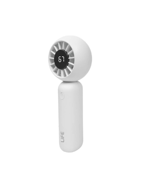 ΑΝΕΜ.LIFE LA FUN FAN WHITE RECHAREABLE HAND FAN TYPE-C 221-0514 ΑΝΕΜ.LIFE LA FUN FAN WHITE RECHAREABLE HAND FAN TYPE-C 221-0514