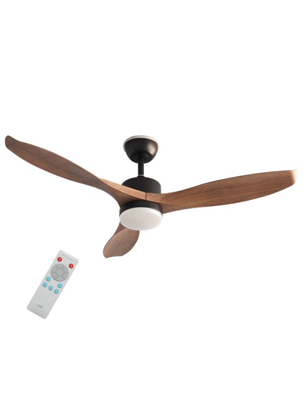 Life Ανεμιστήρας Οροφής VERANDA NATURE 132cm με Φως και Τηλεχειριστήριο Καφέ Κωδικός: 221-0520 