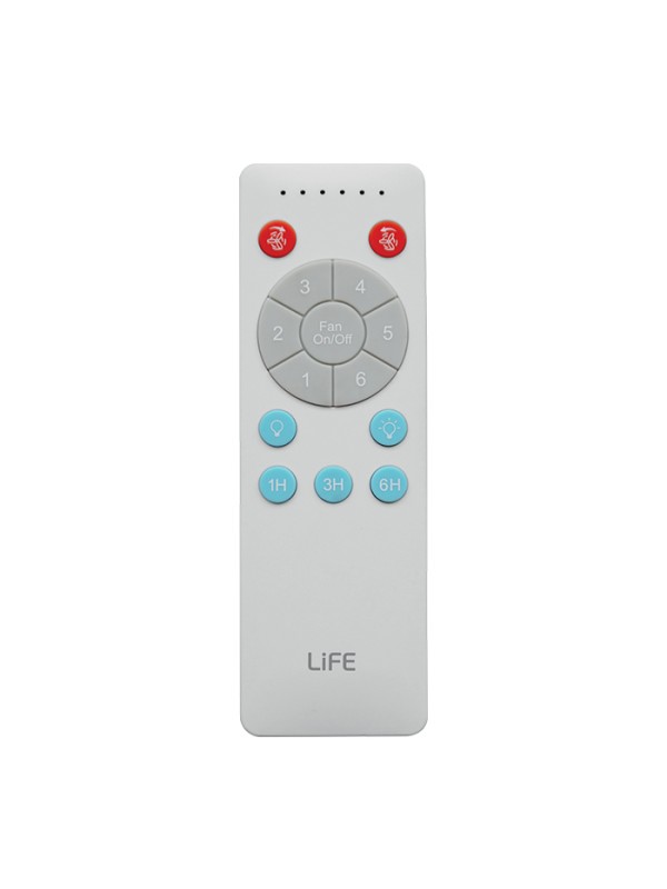 Life Ανεμιστήρας Οροφής VERANDA NATURE 132cm με Φως και Τηλεχειριστήριο Καφέ Κωδικός: 221-0520 