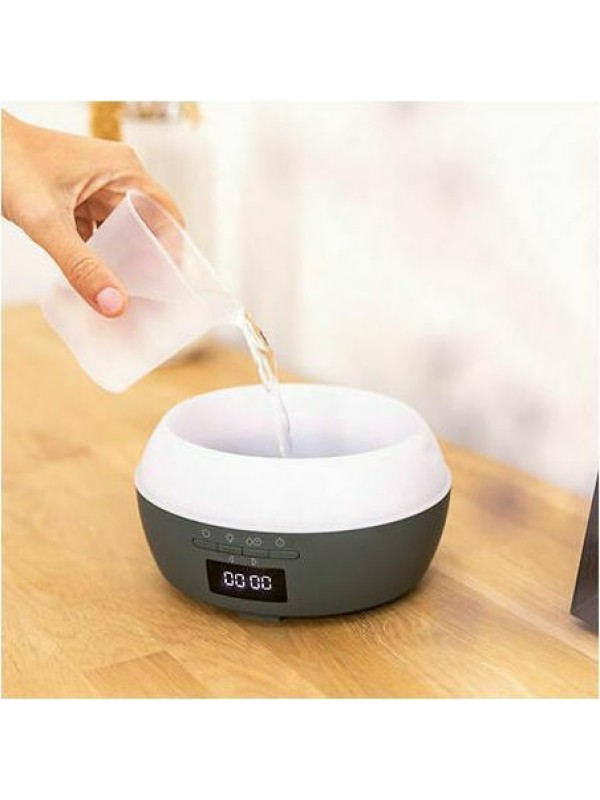  Cecotec Led Συσκευή Αρωματοθεραπείας PureAroma 550 Connected με Χρονοδιακόπτη Γκρι 500ml 05646 