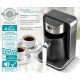Bruno Μηχανή Ελληνικού 400W με Χωρητικότητα 260ml Μαύρη Κωδικός: BRN-0168 Bruno Μηχανή Ελληνικού 400W με Χωρητικότητα 260ml Μαύρη Κωδικός: BRN-0168