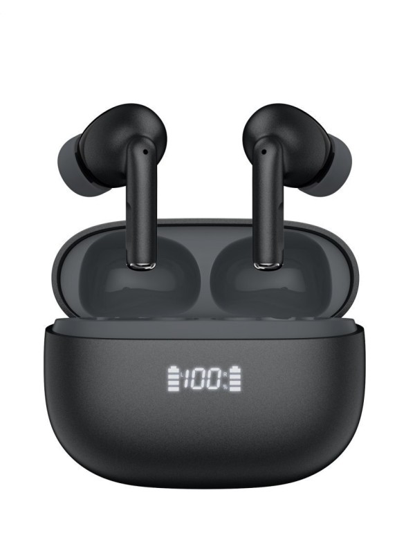 Platinet PM1002ANC In-ear Bluetooth Handsfree Ακουστικά με Θήκη Φόρτισης Μαύρα Platinet PM1002ANC In-ear Bluetooth Handsfree Ακουστικά με Θήκη Φόρτισης Μαύρα