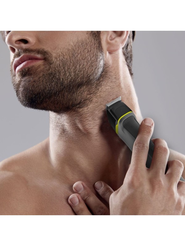 Rohnson Σετ Επαναφορτιζόμενης Κουρευτικής Μηχανής Μαύρο R-1022