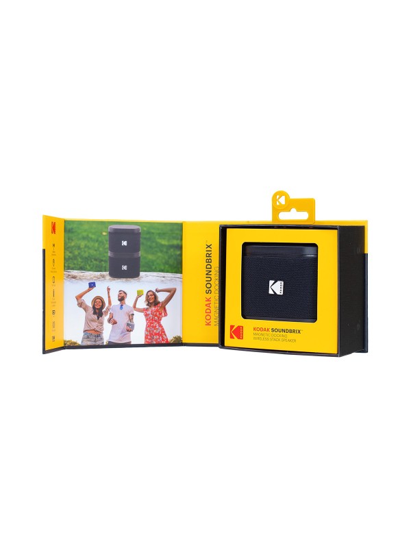Kodak SOUNDBRIX Ηχείο Bluetooth 5W με Διάρκεια Μπαταρίας έως 5 ώρες Bass Black