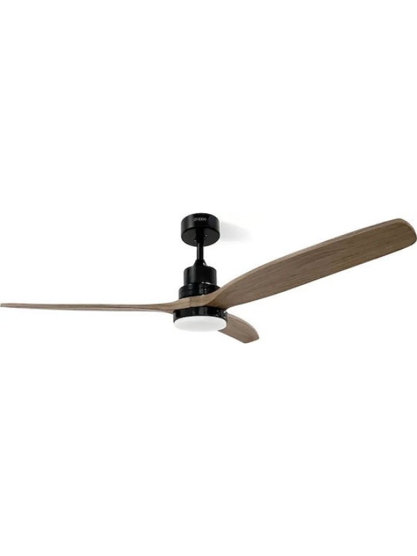 Gruppe 52-11093 Ανεμιστήρας Οροφής 132cm με Φως και Τηλεχειριστήριο Μαύρος Gruppe 52-11093 Ανεμιστήρας Οροφής 132cm με Φως και Τηλεχειριστήριο Μαύρος