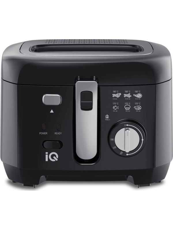 IQ KC-1211 Φριτέζα 2.5lt Μαύρη