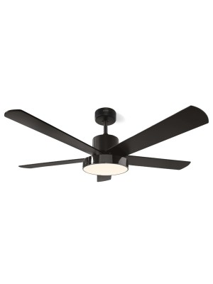  Gruppe 48-12115DC Ανεμιστήρας Οροφής 122cm με Φως και Τηλεχειριστήριο Μαύρος 