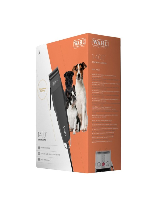  Κουρευτική Μηχανή Σκύλων Ρεύματος από Ανοξείδωτο Ατσάλι 6000rpm Μαύρο 1406-0482