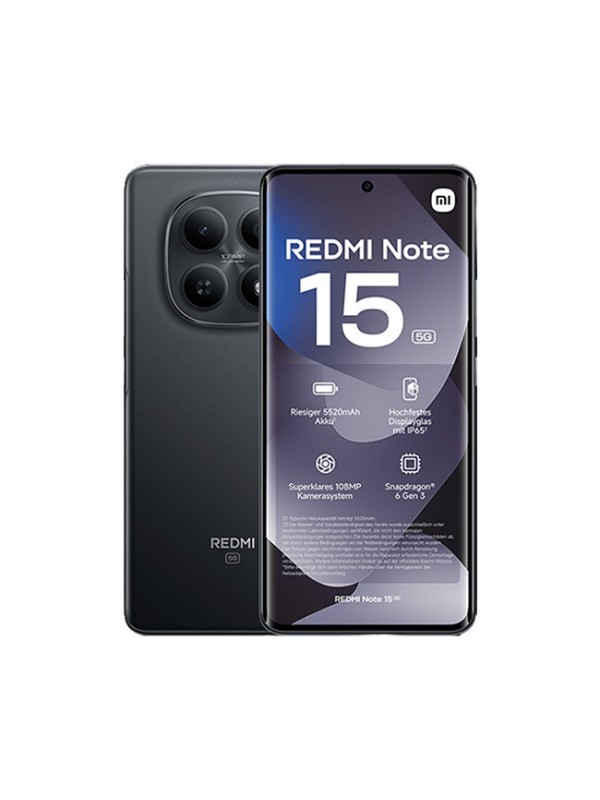  Xiaomi Redmi Note 15 NFC 5G Dual SIM (6/128GB) Black 