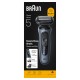 Braun Wet&dry 52-A1650S Foil Ξυριστική Μηχανή Σώματος / Προσώπου Επαναφορτιζόμενη 
