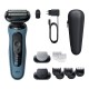 Braun Wet&dry 52-A1650S Foil Ξυριστική Μηχανή Σώματος / Προσώπου Επαναφορτιζόμενη 