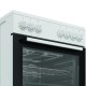  Indesit Κουζίνα 66lt με Κεραμικές Εστίες Π60εκ. Λευκή 16V5PMW