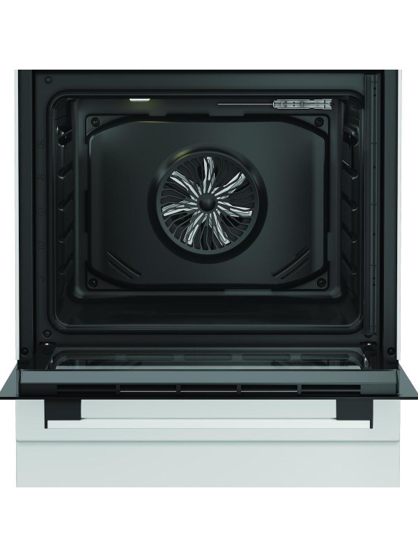  Indesit Κουζίνα 66lt με Κεραμικές Εστίες Π60εκ. Λευκή 16V5PMW