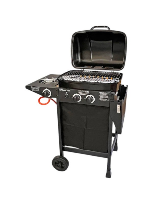 ΨΗΣΤΑΡΙΑ ΥΓΡΑΕΡΙΟΥ KASANOVA BBQ KS18022 2 ΕΣΤΙΩΝ