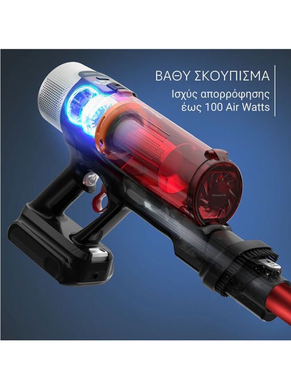 Rowenta X-Force Flex 9.60 RH 2099 Επαναφορτιζόμενη Σκούπα Stick 18.5V Μαύρη