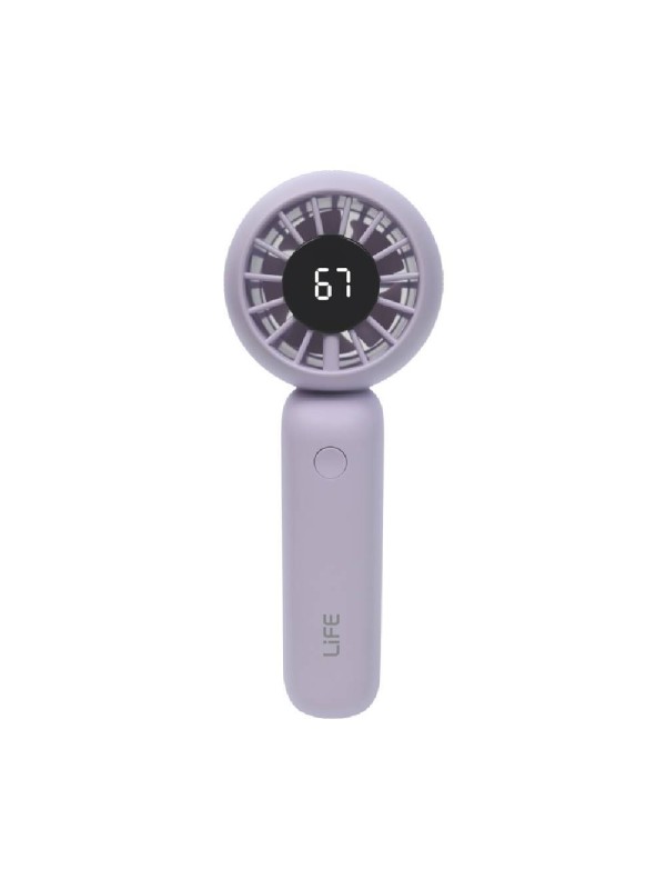 ANEM. LIFE LA FUN FAN LILAC RECHAREABLE HAND FAN TYPE C 221-0515