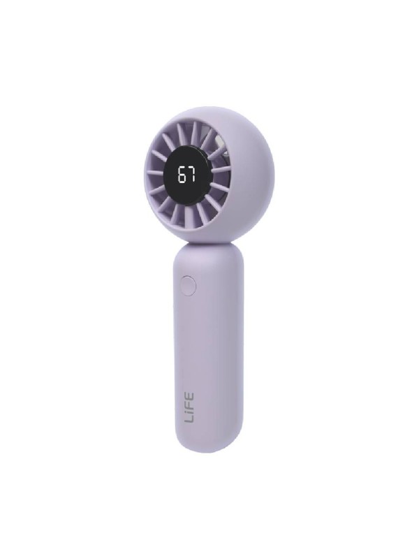 ANEM. LIFE LA FUN FAN LILAC RECHAREABLE HAND FAN TYPE C 221-0515