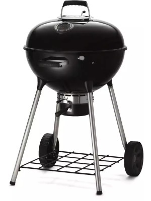  Napoleon Nk22kleg3 Ανοξείδωτη Ψησταριά Κάρβουνου Kettle με Καπάκι και Θερμόμετρο 57x57εκ. 