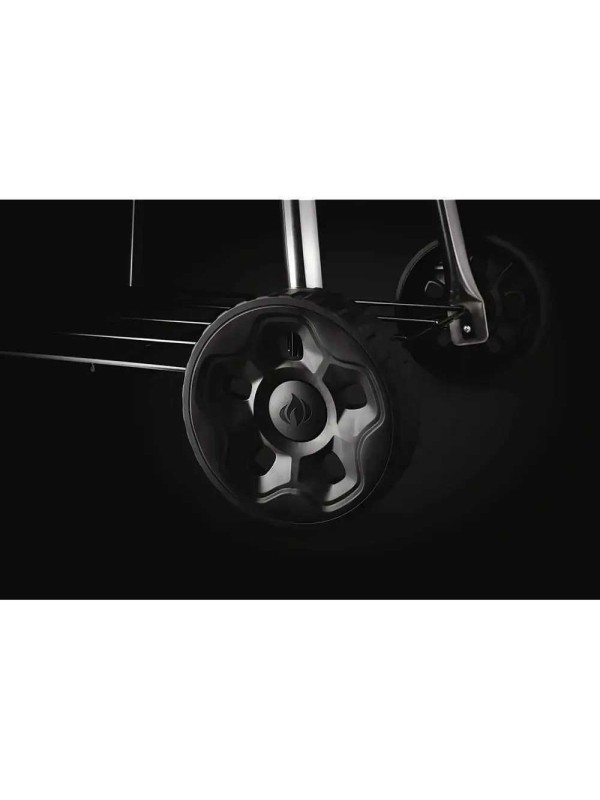  Napoleon Nk22kleg3 Ανοξείδωτη Ψησταριά Κάρβουνου Kettle με Καπάκι και Θερμόμετρο 57x57εκ. 