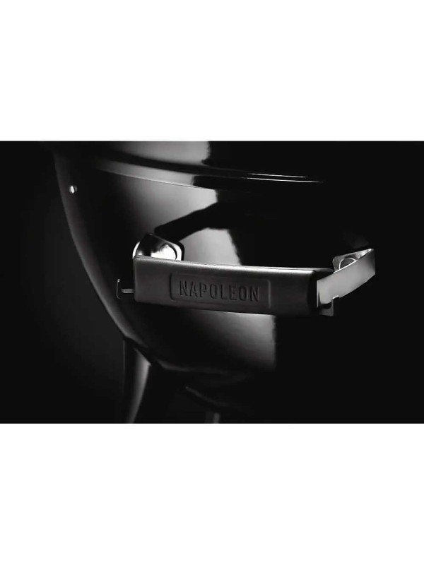  Napoleon Nk22kleg3 Ανοξείδωτη Ψησταριά Κάρβουνου Kettle με Καπάκι και Θερμόμετρο 57x57εκ. 