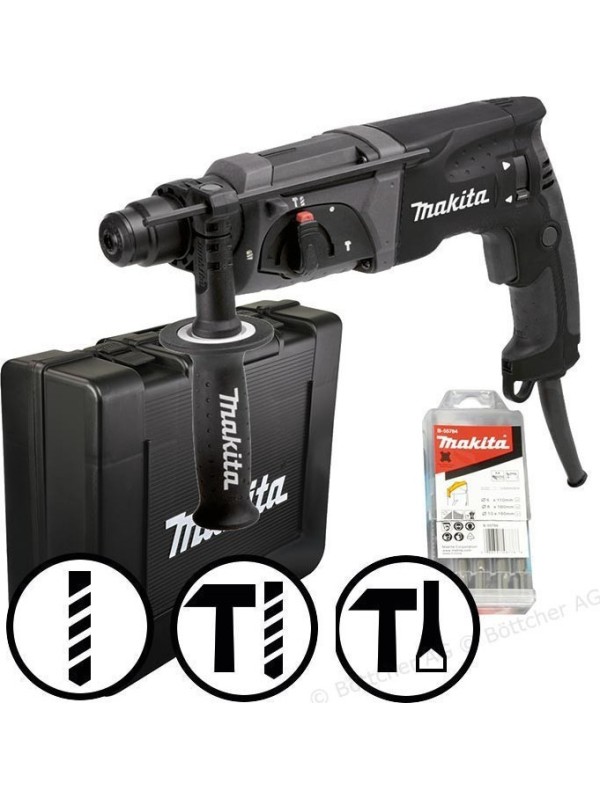 Makita ΗΡ 2470 ΒΧ40 Κρουστικό Σκαπτικό Πιστολέτο Ρεύματος 780W με Υποδοχή SDS Plus Makita ΗΡ 2470 ΒΧ40 Κρουστικό Σκαπτικό Πιστολέτο Ρεύματος 780W με Υποδοχή SDS Plus