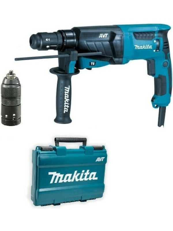 Makita HR 2631 FT Κρουστικό Σκαπτικό Πιστολέτο Ρεύματος 800W με Υποδοχή SDS Plus / Ταχείας Makita HR 2631 FT Κρουστικό Σκαπτικό Πιστολέτο Ρεύματος 800W με Υποδοχή SDS Plus / Ταχείας