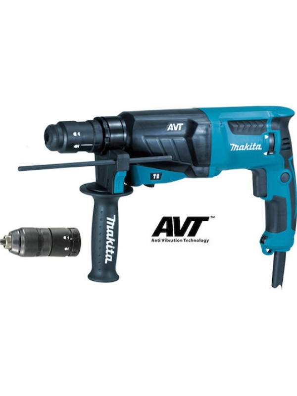 Makita HR 2631 FT Κρουστικό Σκαπτικό Πιστολέτο Ρεύματος 800W με Υποδοχή SDS Plus / Ταχείας Makita HR 2631 FT Κρουστικό Σκαπτικό Πιστολέτο Ρεύματος 800W με Υποδοχή SDS Plus / Ταχείας