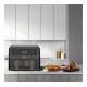 Rohnson R-2864 Air Fryer με Διπλό Αποσπώμενο Κάδο 10.4lt Μαύρο