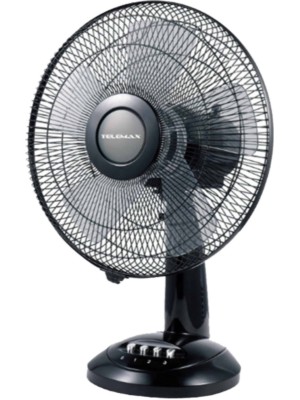 Telemax WLTF-1203 Επιτραπέζιος Ανεμιστήρας 40W Διαμέτρου 30cm Μαύρος Κωδικός: 30-1203 