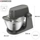  Kenwood Κουζινομηχανή KHC 30.050 GY KW 1000W με Ανοξείδωτο Κάδο 1.7lt 