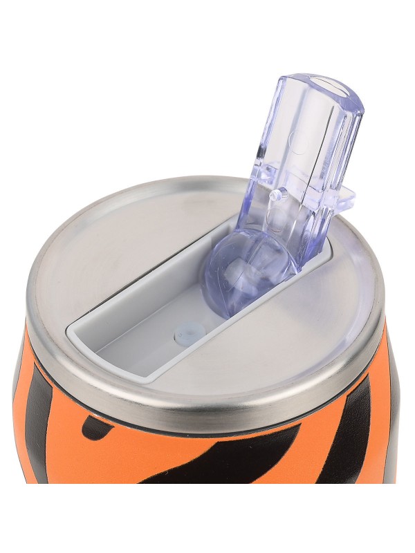 Estia Travel Cup Save the Aegean Ανακυκλώσιμο Ποτήρι Θερμός Ανοξείδωτο / Πλαστικό BPA Free 500ml Wild Claw με Καλαμάκι