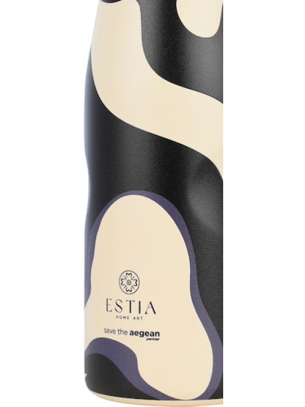 Estia Travel Flask Save the Aegean Μπουκάλι Θερμός Ανοξείδωτο BPA Free 500ml Bold Drift