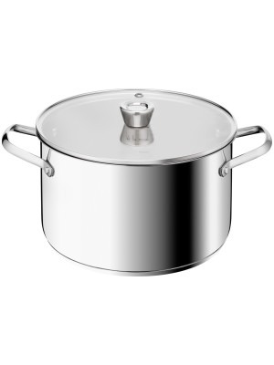  Tefal Emotion+ Βαθιά Ανοξείδωτη Κατσαρόλα 11.4lt / 30cm 