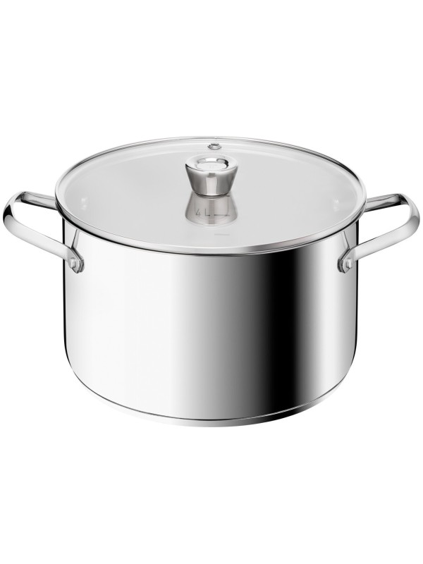Tefal Emotion+ Βαθιά Ανοξείδωτη Κατσαρόλα 11.4lt / 30cm Tefal Emotion+ Βαθιά Ανοξείδωτη Κατσαρόλα 11.4lt / 30cm