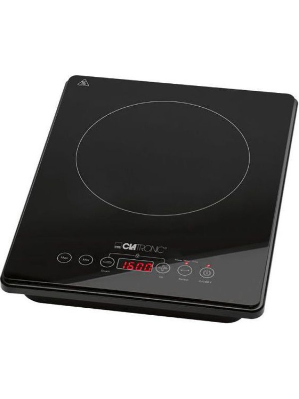Clatronic EKI 3569 Επιτραπέζια Εστία Επαγωγική Μονή Μαύρη