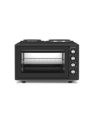  Davoline Urban Chef 3702 Ηλεκτρικό Φουρνάκι 37lt με 2 Εστίες 