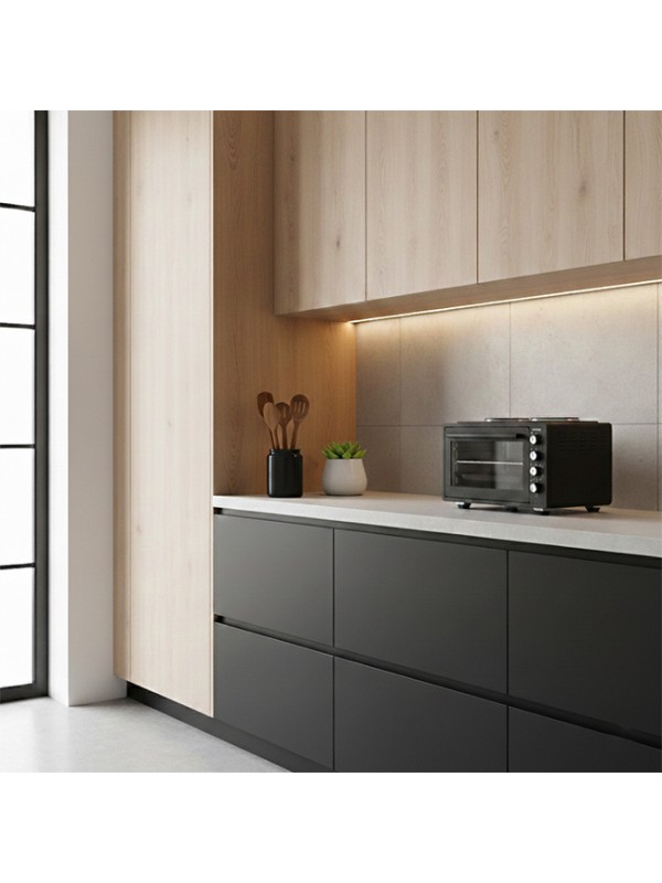  Davoline Urban Chef 3702 Ηλεκτρικό Φουρνάκι 37lt με 2 Εστίες 