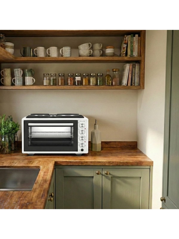  Davoline Urban Chef 3703 Ηλεκτρικό Φουρνάκι 37lt Χωρίς Εστίες 