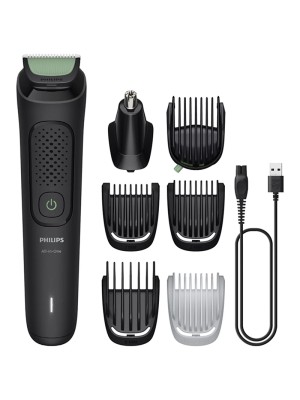 Philips Multigroom Σετ Κουρευτικής Μηχανής Μαύρο MG3935/15