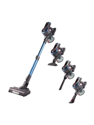 Primo PRVC-40484 Επαναφορτιζόμενη Σκούπα 2 σε 1 Stick & Χειρός 25.9V Μπλε