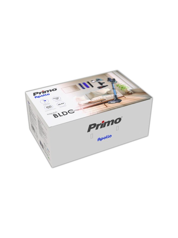 Primo PRVC-40484 Επαναφορτιζόμενη Σκούπα 2 σε 1 Stick & Χειρός 25.9V Μπλε