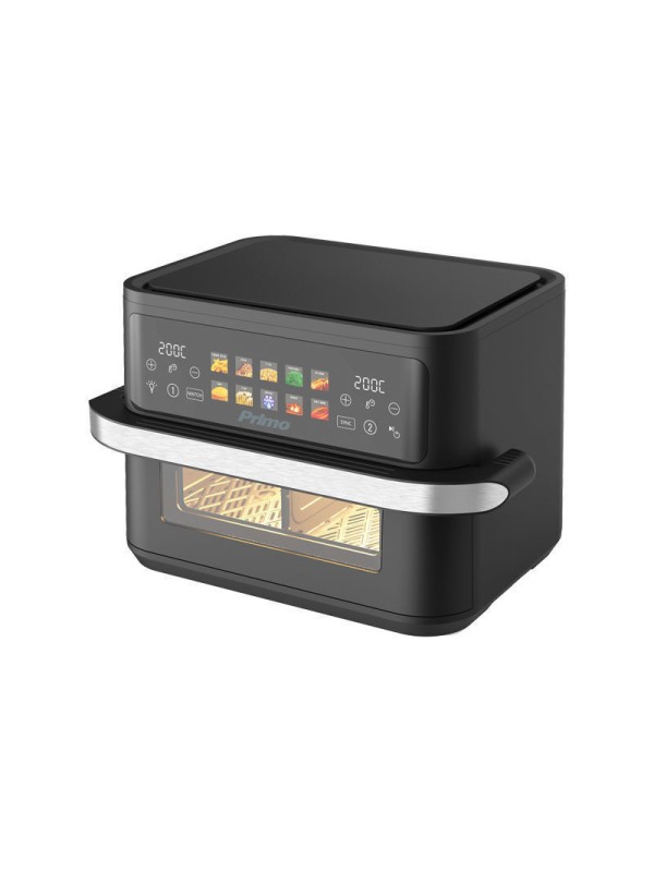 Primo PRAF-40530 Air Fryer με Διπλό Αποσπώμενο Κάδο 11lt Μαύρο