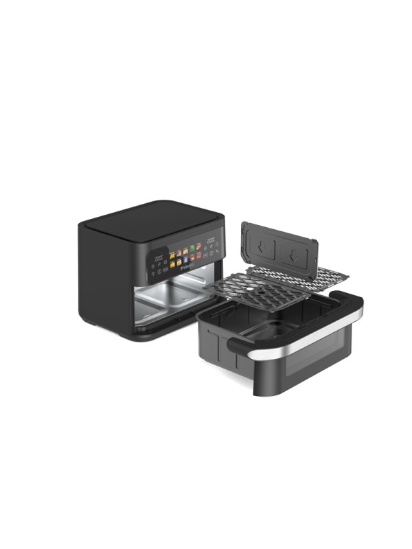 Primo PRAF-40530 Air Fryer με Διπλό Αποσπώμενο Κάδο 11lt Μαύρο