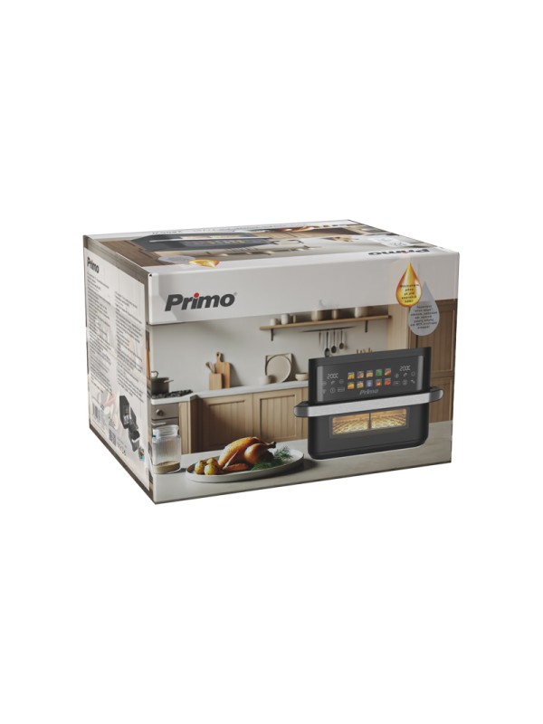 Primo PRAF-40530 Air Fryer με Διπλό Αποσπώμενο Κάδο 11lt Μαύρο