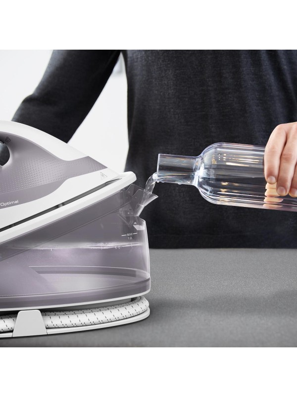 Tefal Express Optimal SV 4111 Σύστημα Σιδερώματος Πίεσης 5.3bar με Δοχείο 1.2lt Tefal Express Optimal SV 4111 Σύστημα Σιδερώματος Πίεσης 5.3bar με Δοχείο 1.2lt